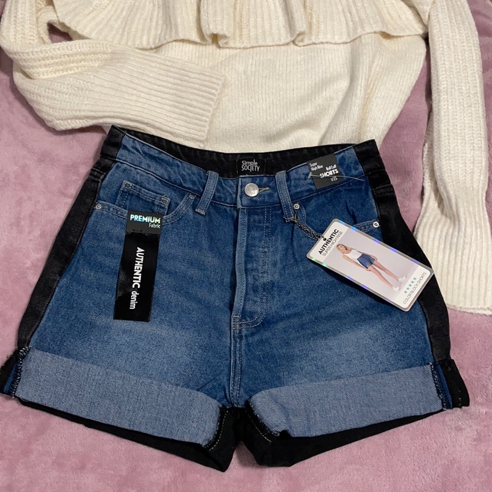 🦩Vintage style denim shorts 🦩